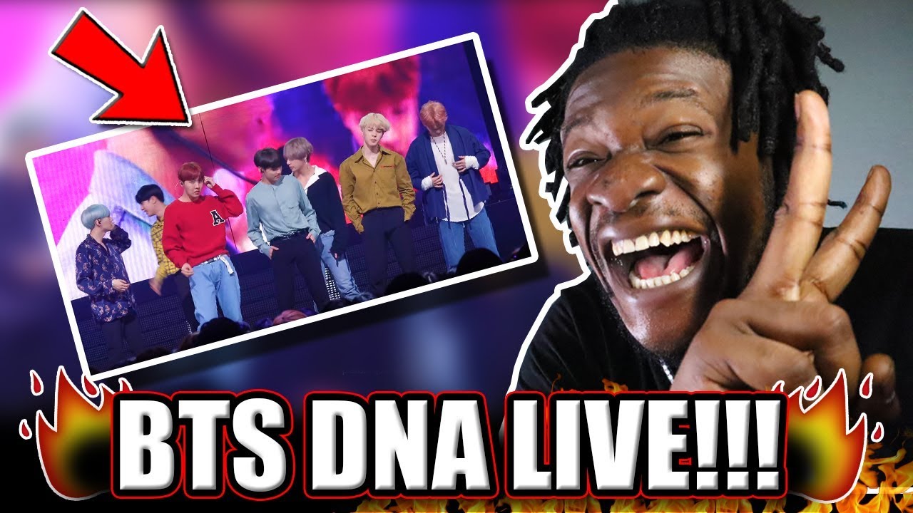 BTS DNA LIVE! (REACTION!)