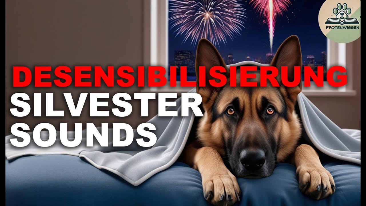 Feuerwerksgeräusche für Hunde 🎆 | Silvester-Angst reduzieren mit Desensibilisierungstraining 🐾