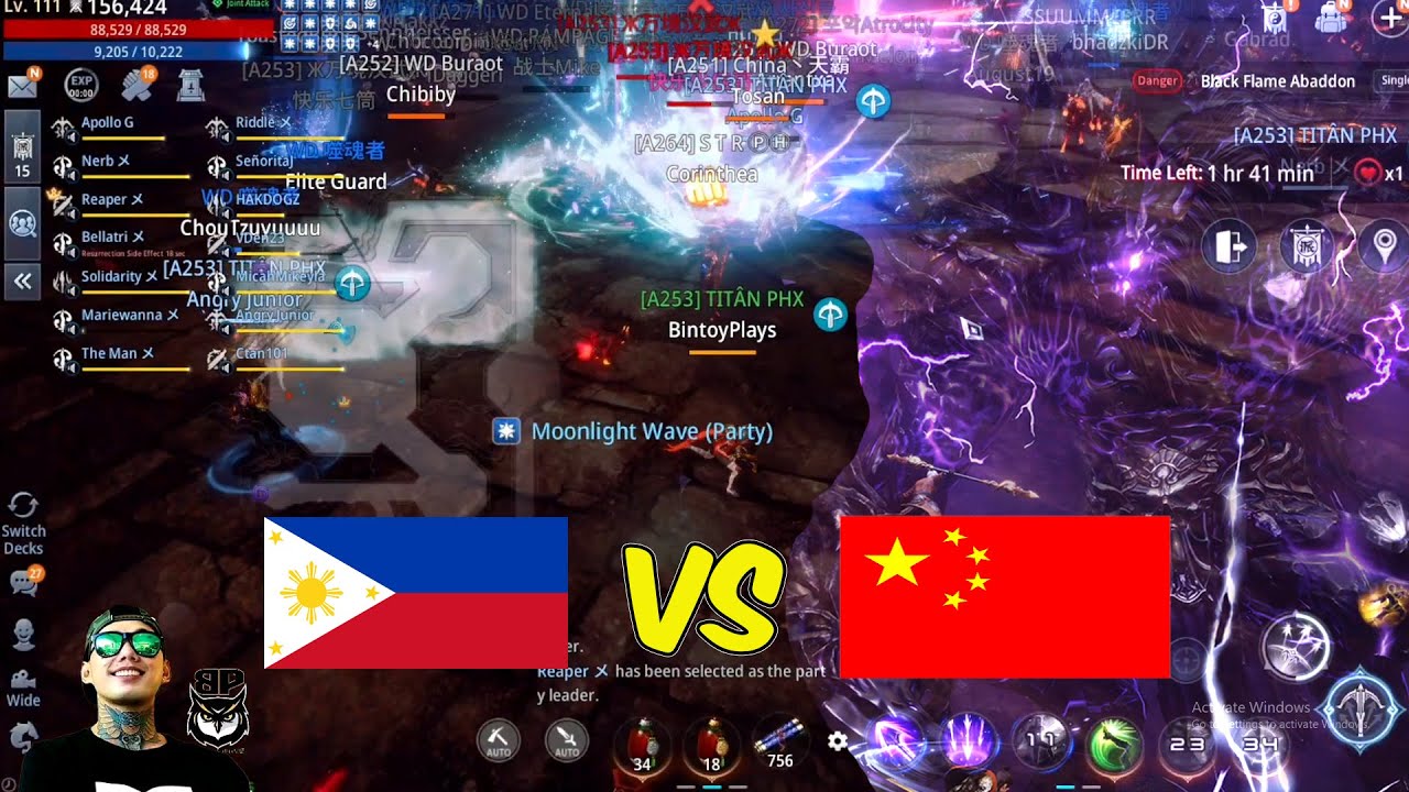Bakbakan sa Nerkan PH Alliance VS China | Bintoyplays The Best cameraman ever |