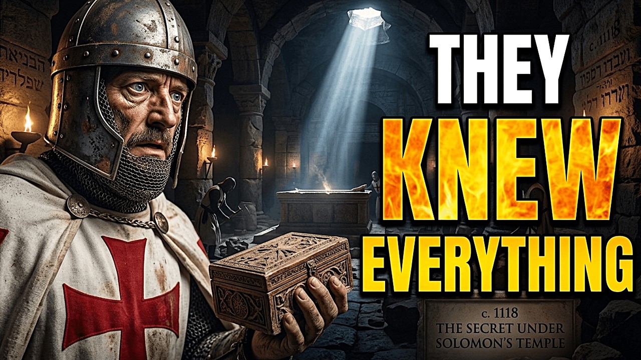 WHAT DID THE TEMPLARS REALLY FIND BENEATH SOLOMON'S TEMPLE? THE SECRET THAT CHANGED HISTORY