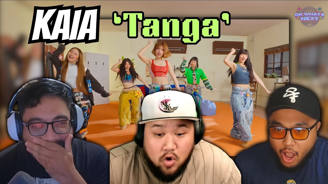 So vibey!! KAIA 'TANGA' Official Music Video (Reaction)