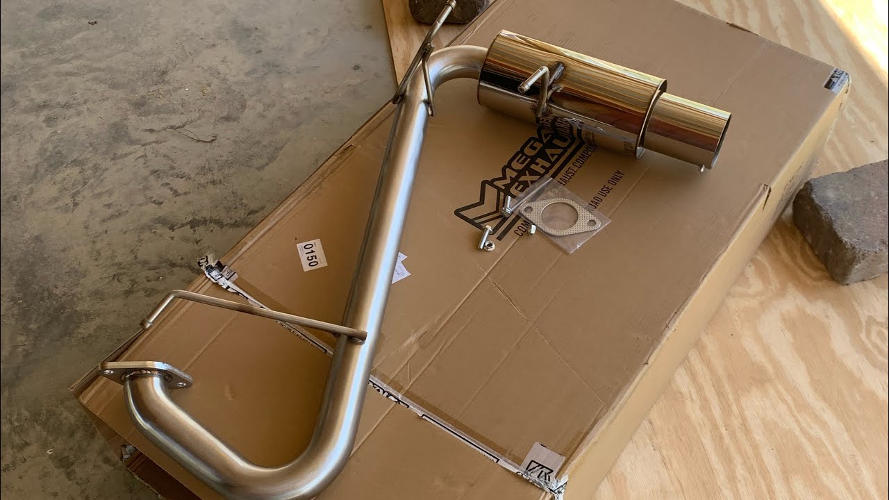 2001 Mazda Miata Megan racing axle back exhaust