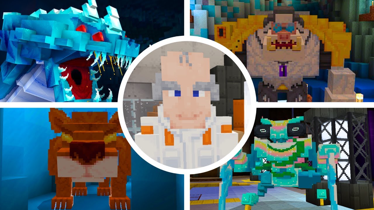 Minecraft: Monsters From The Ice By Noxcrew - All Bosses/All Boss Fights | Minecraft Marketplace Map