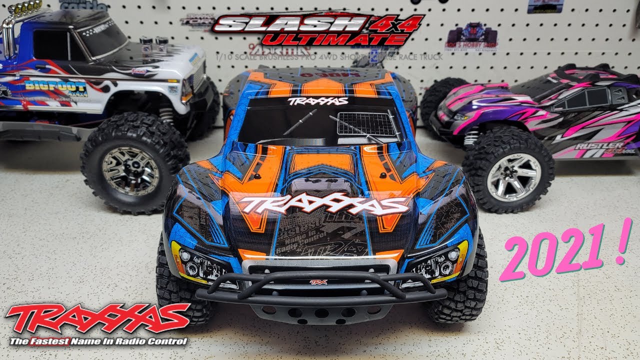 Распаковка Traxxas Slash 4x4 Ultimate 2021 (донорский грузовик)
