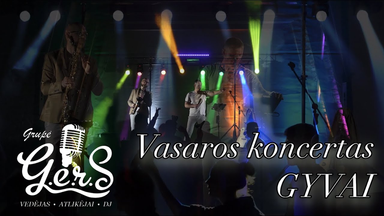 Koncertas "2021 Staneliai" Grupė G.E.R.S // +370-656-94229