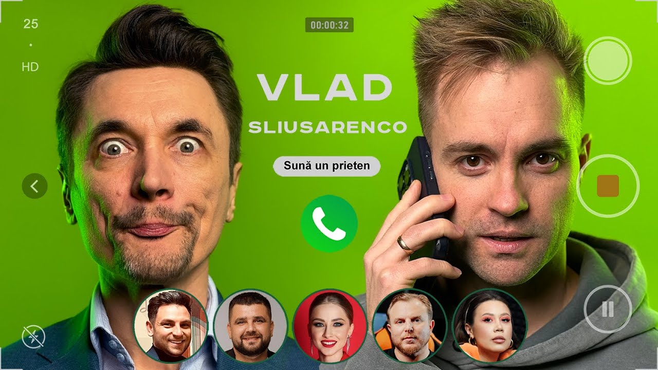 SUNĂ UN PRIETEN cu Vlad Sliusarenco și prietenii săi: Adriana Babin, Kapushon, Anatol Melnic ș.a.