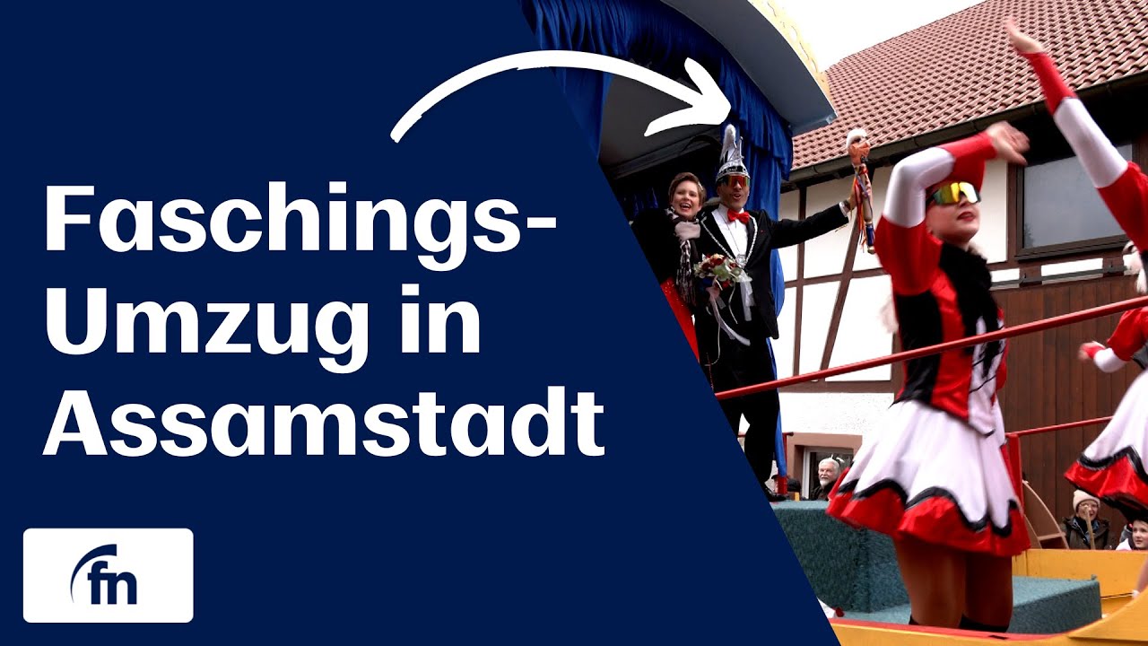 Rosenmontagsumzug in Assamstadt zieht tausende Besucher an - by Fränkische Nachrichten