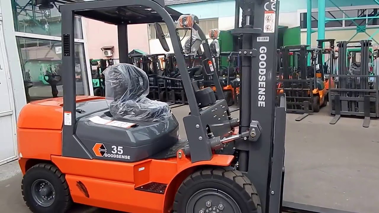 מלגזה דיזל 3.5 טון מנוע C240 ש.ב פתרונות שינוע בע