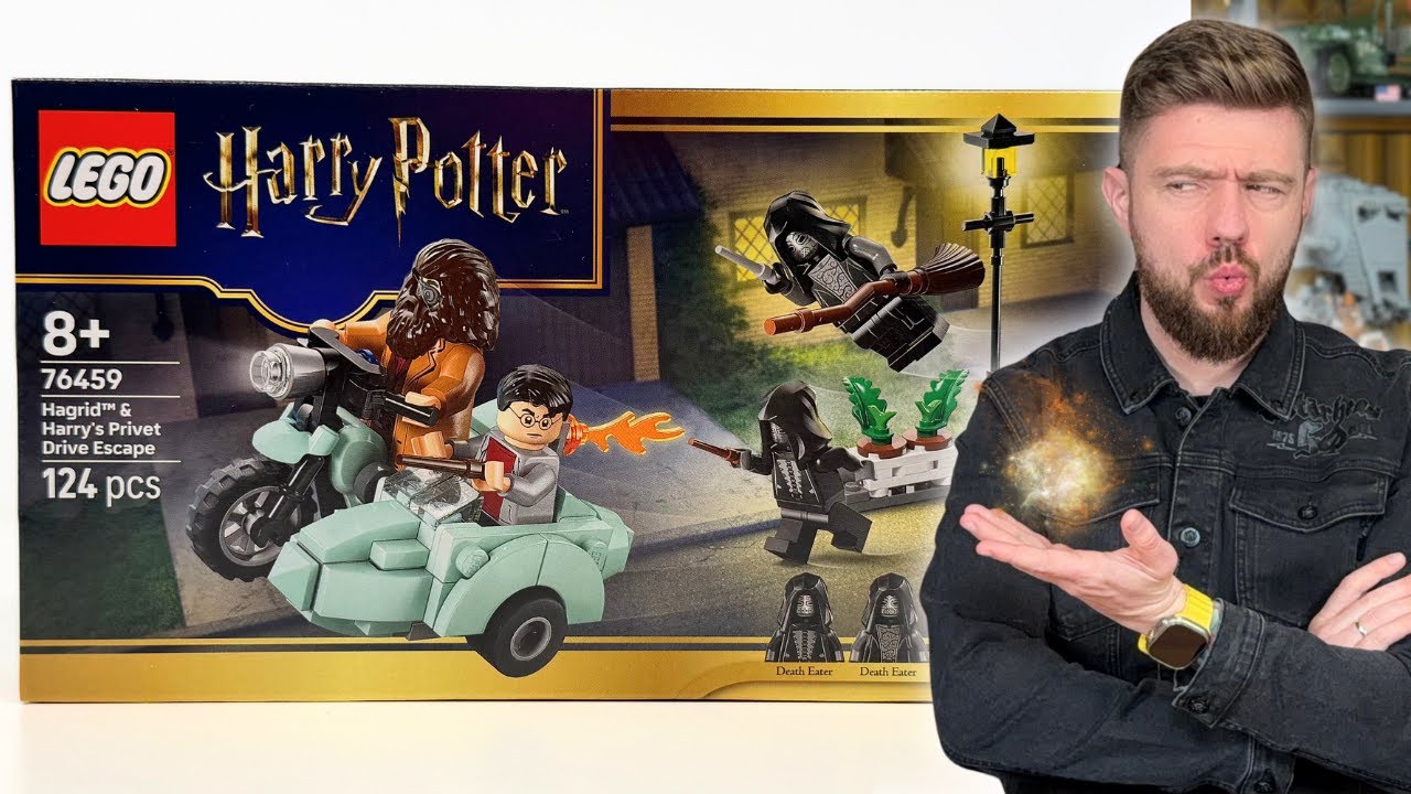 UCIECZKA HAGRIDA I HARRY'EGO Z PRIVET DRIVE 🦉 LEGO HARRY POTTER 76459 RECENZJA