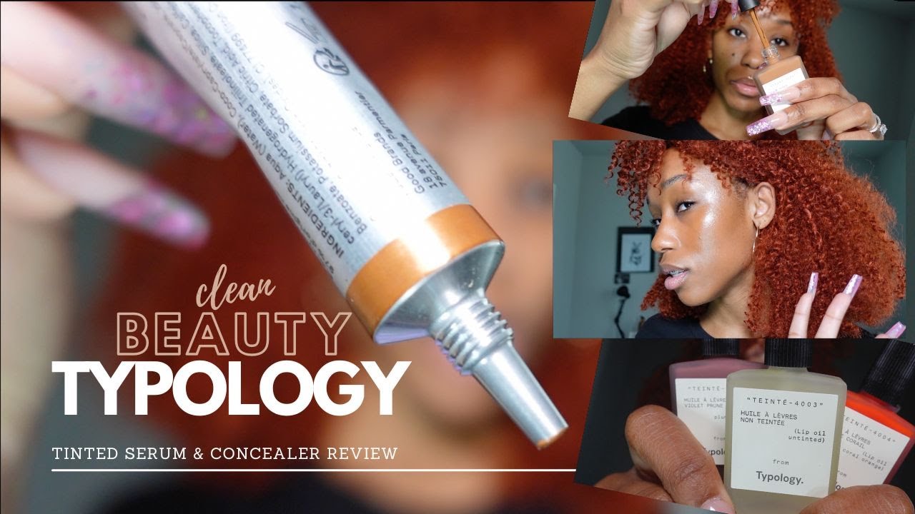 TYPOLOGY PARIS TINTED SERUM + CONCEALER SHADES 4 & 5 REVIEW