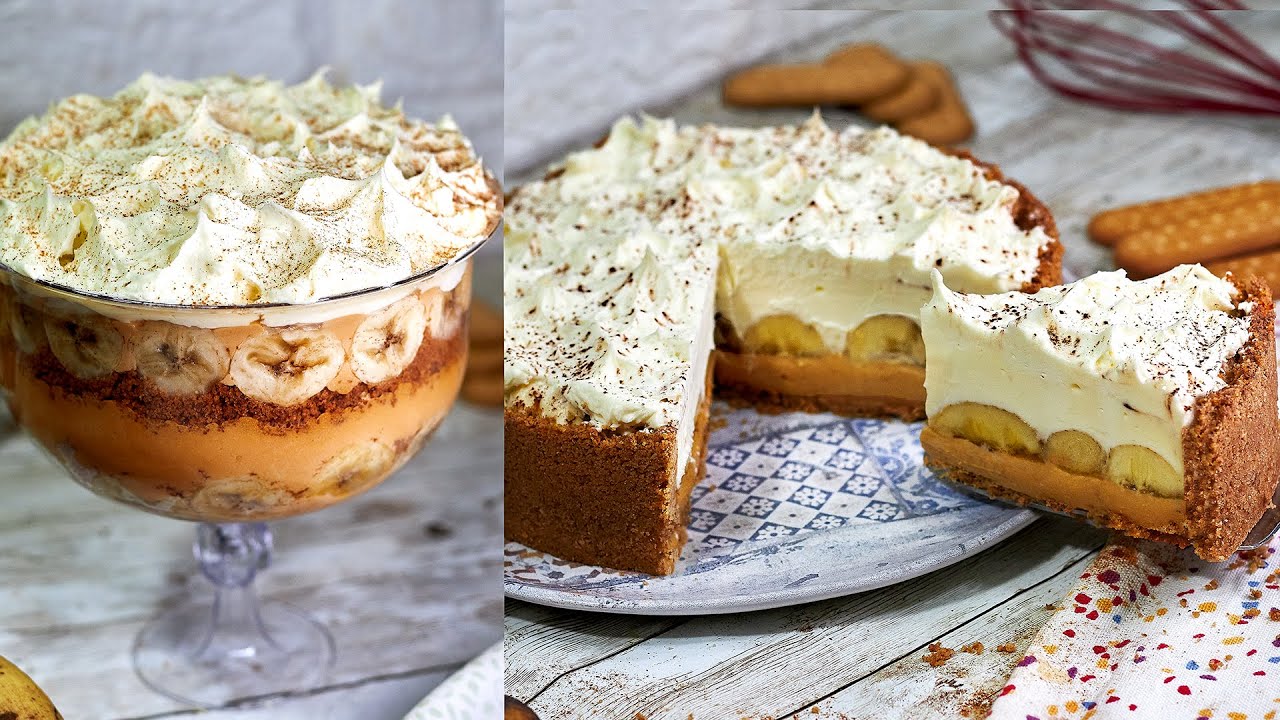 2 RECEITAS DE BANOFFEE PERFEITAS COM UM TOQUE “BRASILEIRO”, FÁCIL E RÁPIDO