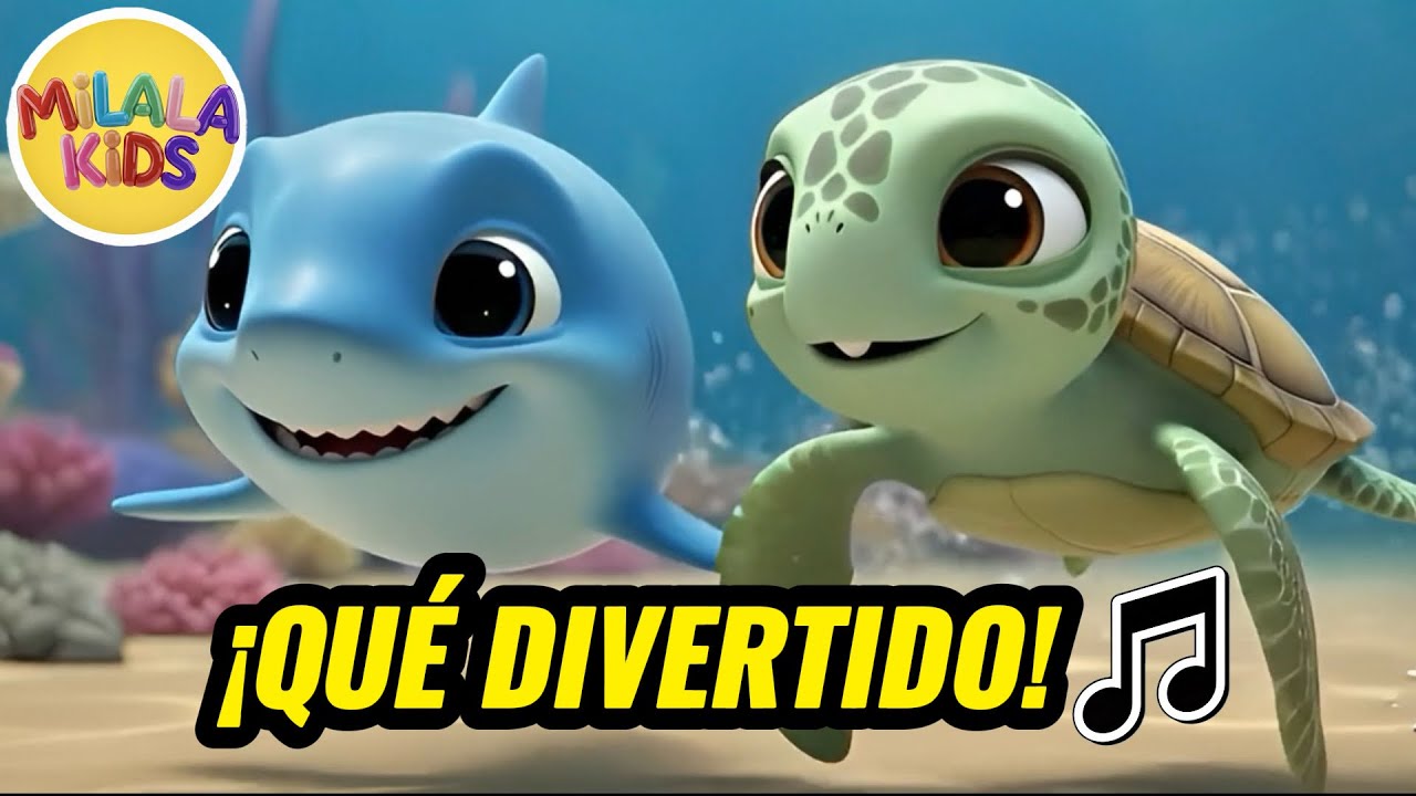 ¡Qué divertido! 🌊 | Amigos del mar | Canción infantil