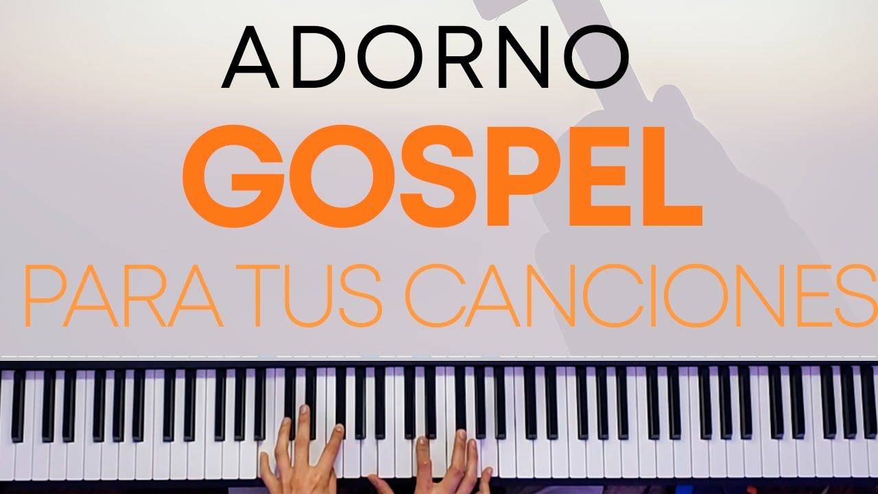✅ Adorno GOSPEL en PIANO para Adoraci&oacute;n| Armon&iacute;a AVANZADA Tutorial