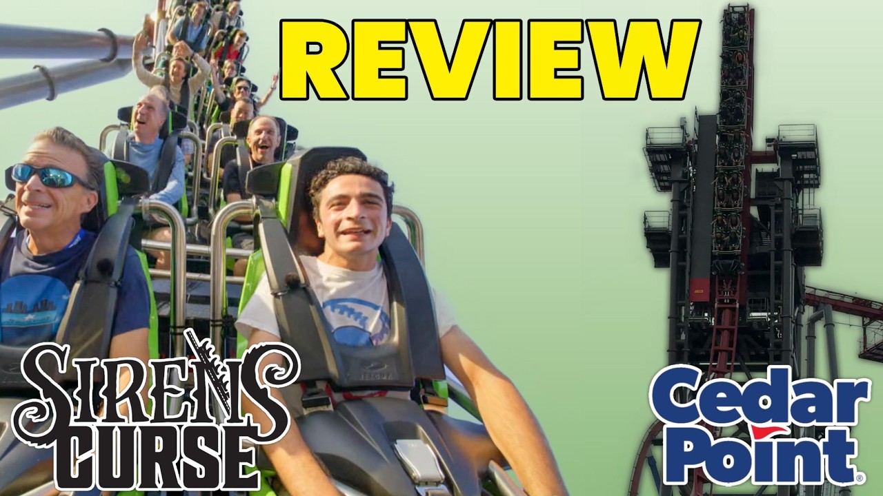 Siren's Curse FULL Review! | Cedar Point New-For-2025