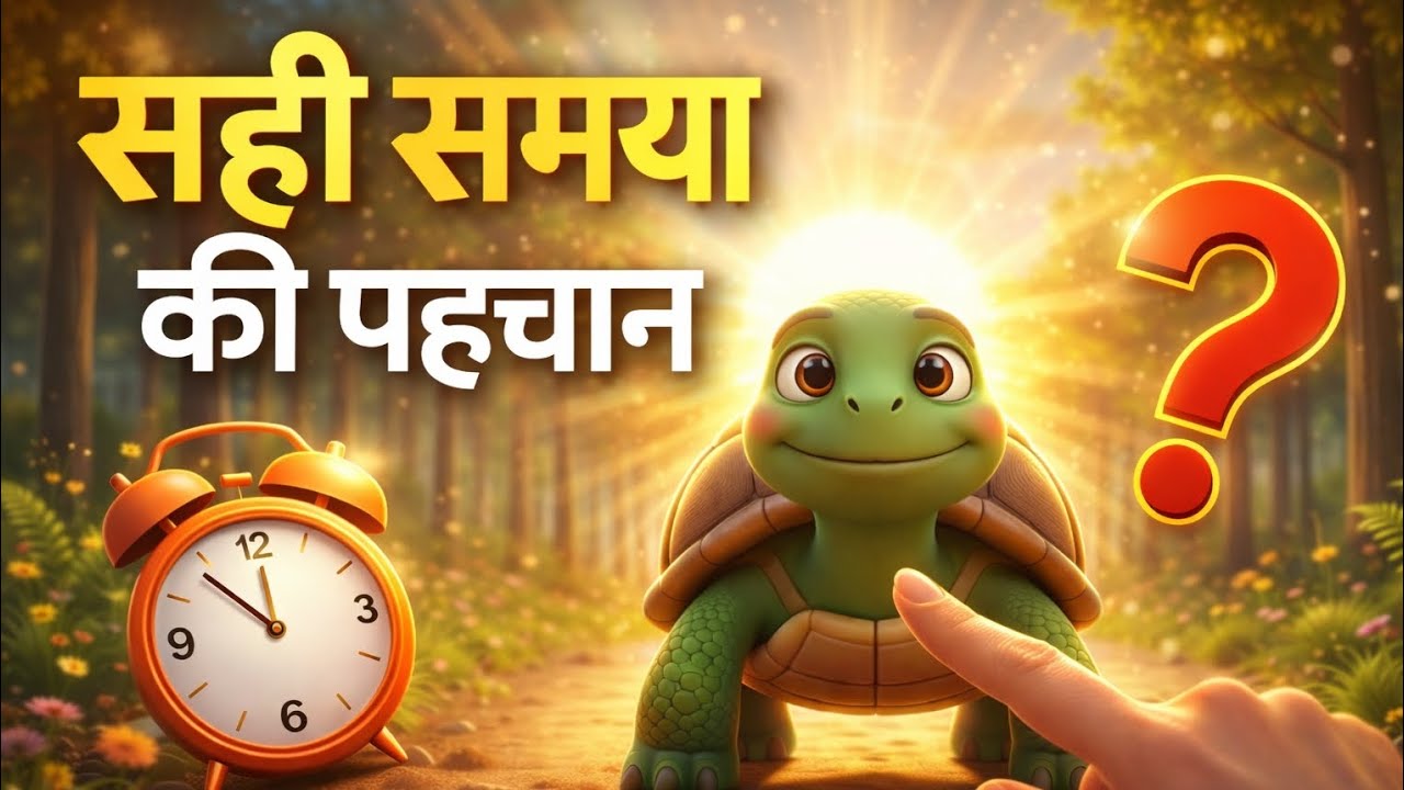 सही समय की पहचान। hindi moral story