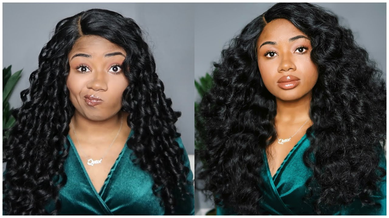 $28 Natural Hair Wig Transformation | Sensationnel Curls Kinks & Co Wild One  Lace Front Wig