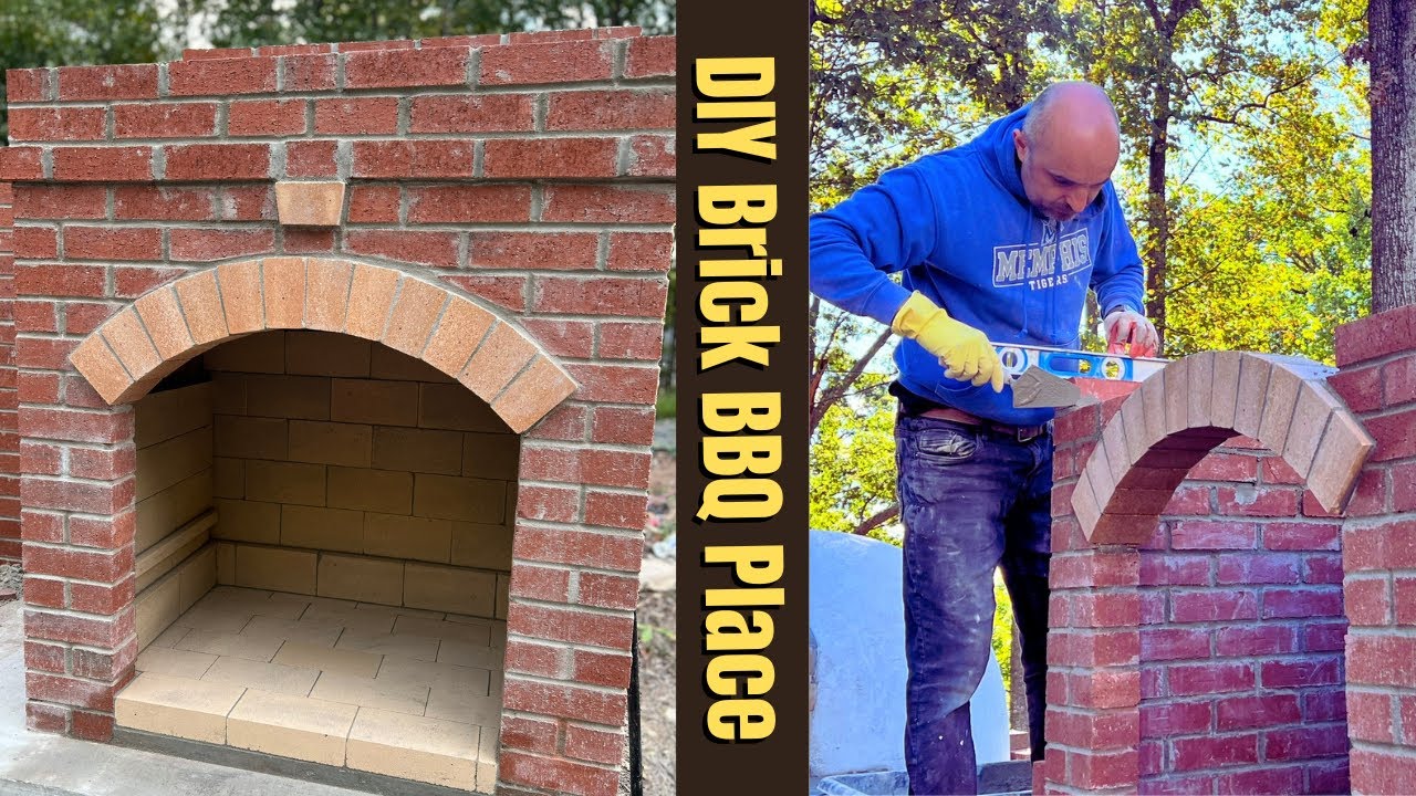 How To Build a DIY BBQ Place? Timelapse Video