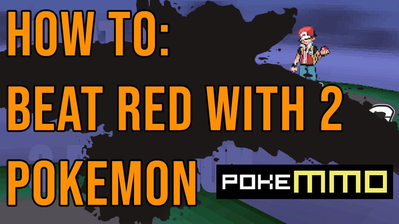 Как победить Реда в PokeMMO с двумя покемонами [Бой обновлён, см. описание]