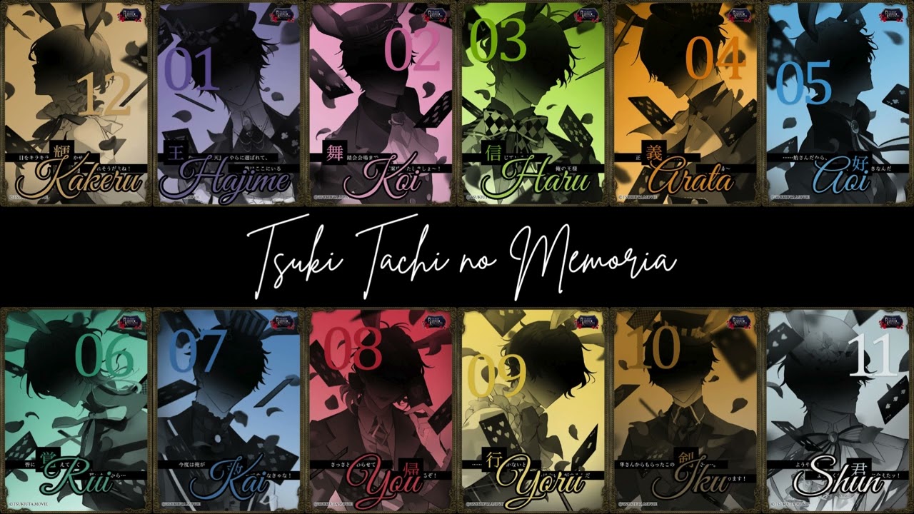 【ツキウタ TSUKIUTA】Tsuki Tachi no Memoria - Six Gravity & Procellarum (sub español)