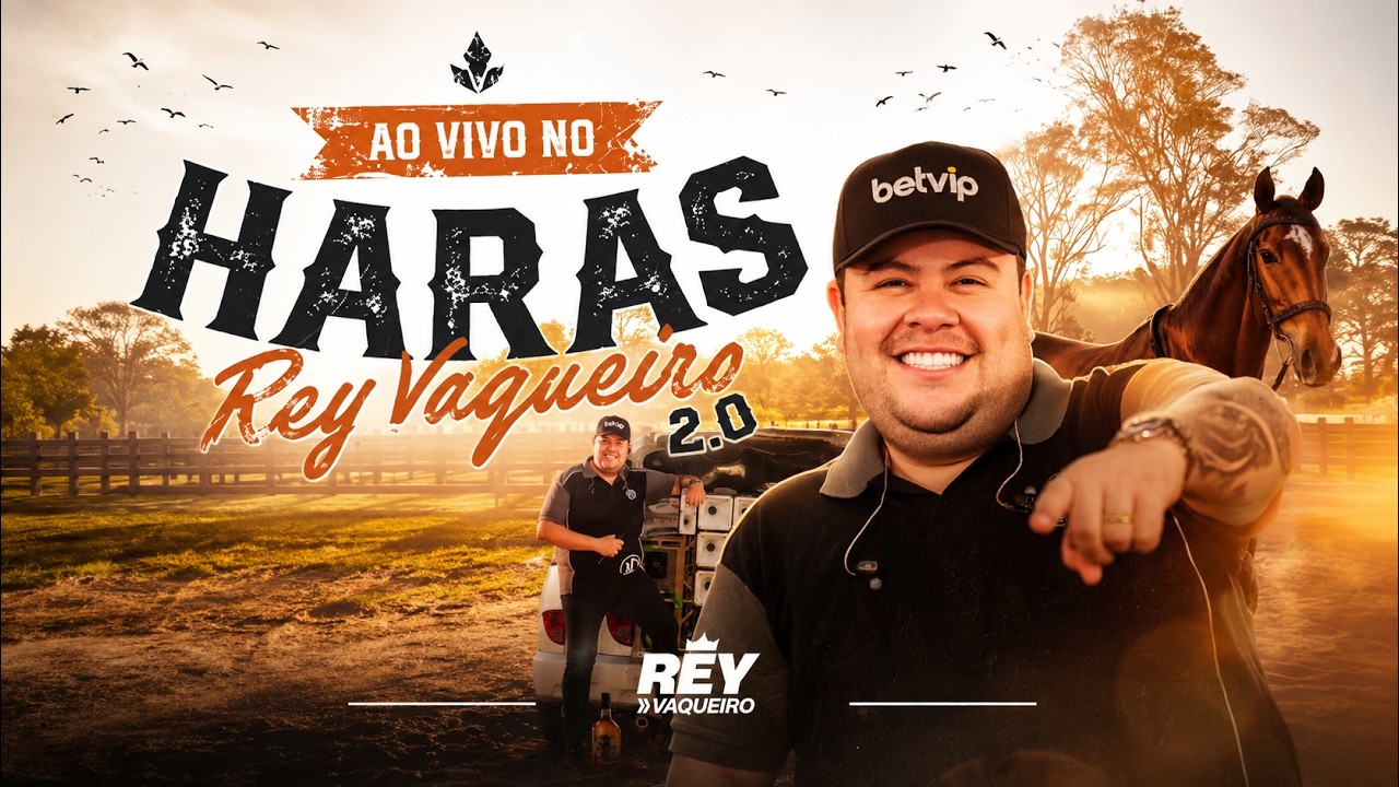 Rey Vaqueiro Ao Vivo no Haras Rey Vaqueiro 2.0 - Agosto 2026 - Musicas Novas