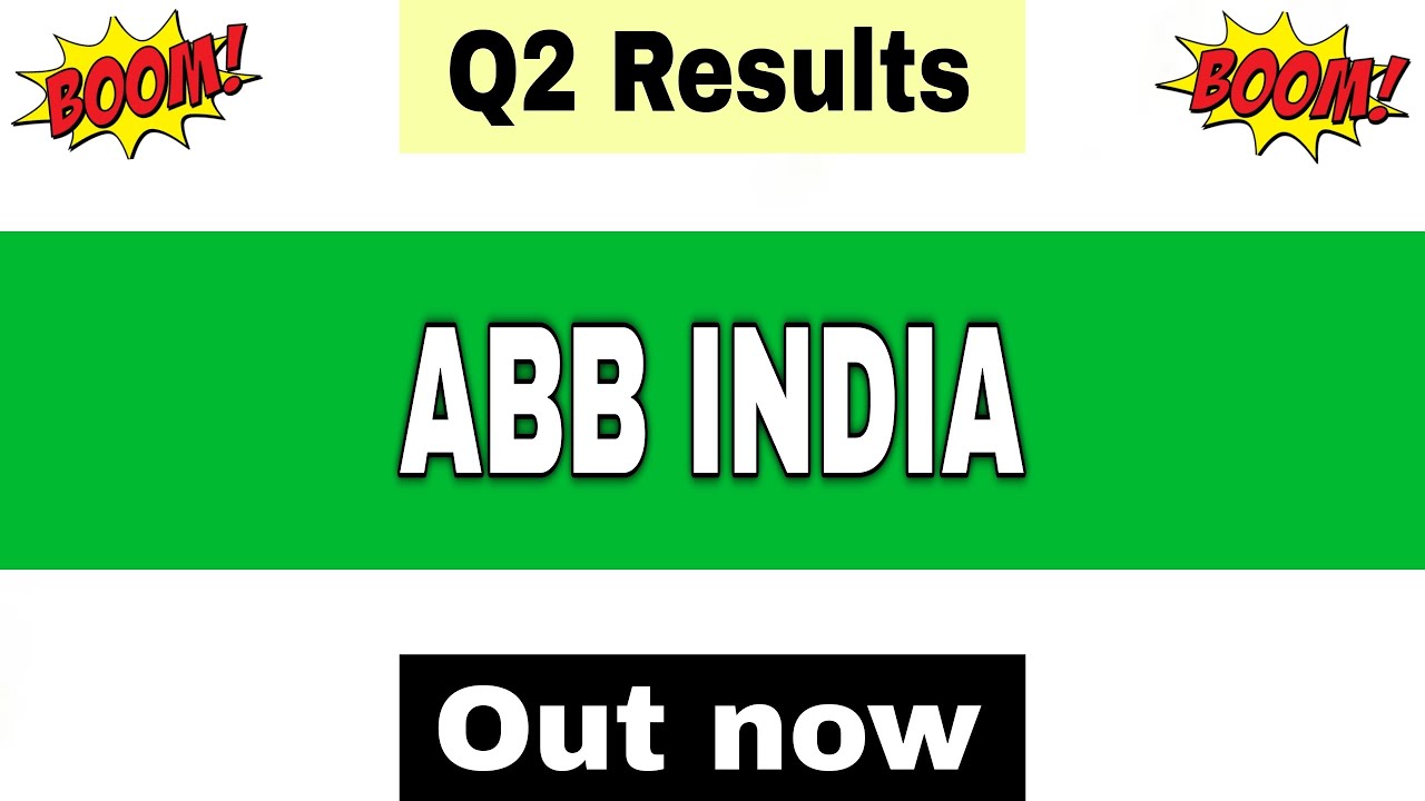 Abb Q2 Results 2026 | Abb Results Today | Abb India Share Latest News | Abb Share latest news 