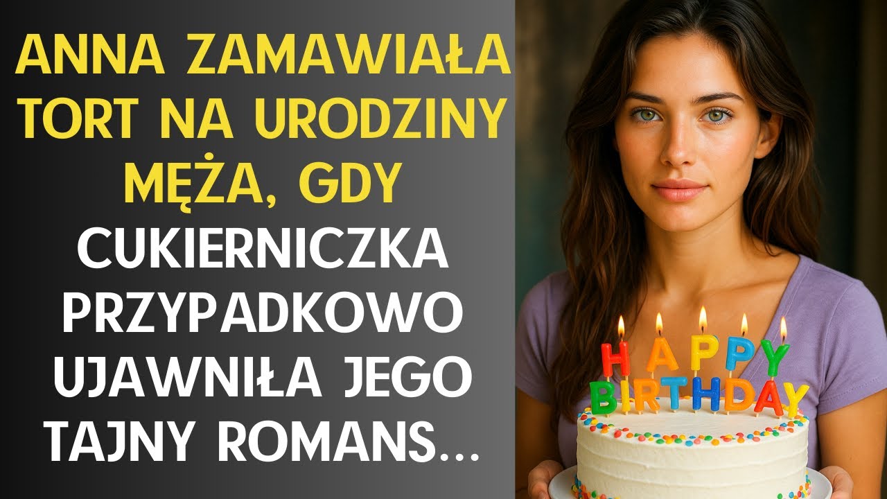 ANNA ZAMAWIAŁA TORT NA URODZINY MĘŻA, GDY CUKIERNICZKA PRZYPADKOWO UJAWNIŁA JEGO TAJNY ROMANS…