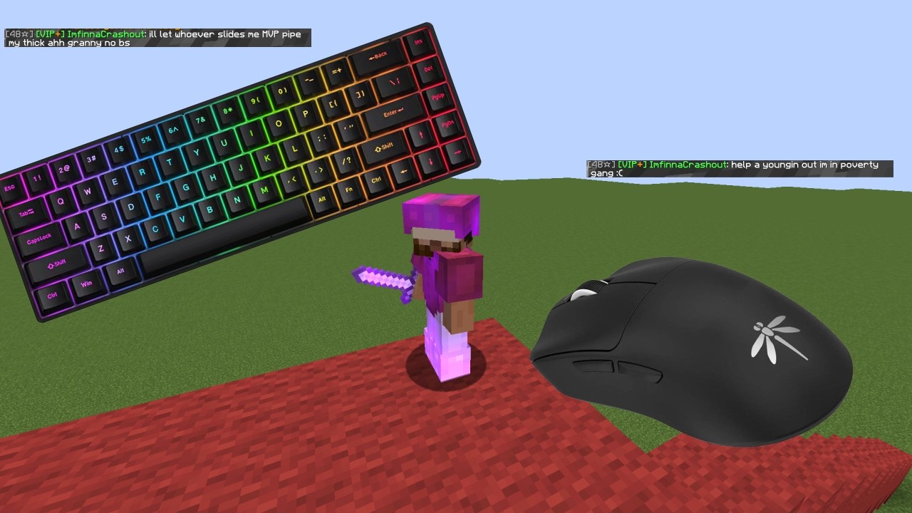 Block Fight Keyboard and mouse sounds