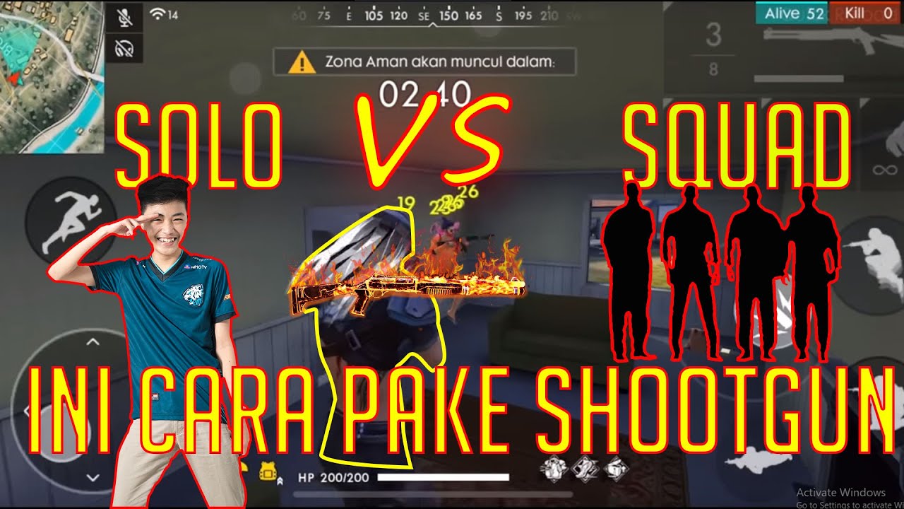 SOLO VS SQUAD TURUN BRASILIA AUTO DI INCER BANYAK MUSUH!!!
