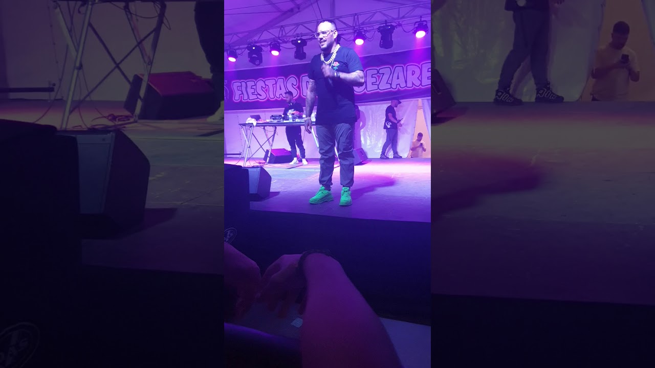 En el concierto de daviles de noveldas danimflow k bien no lo pasemos
