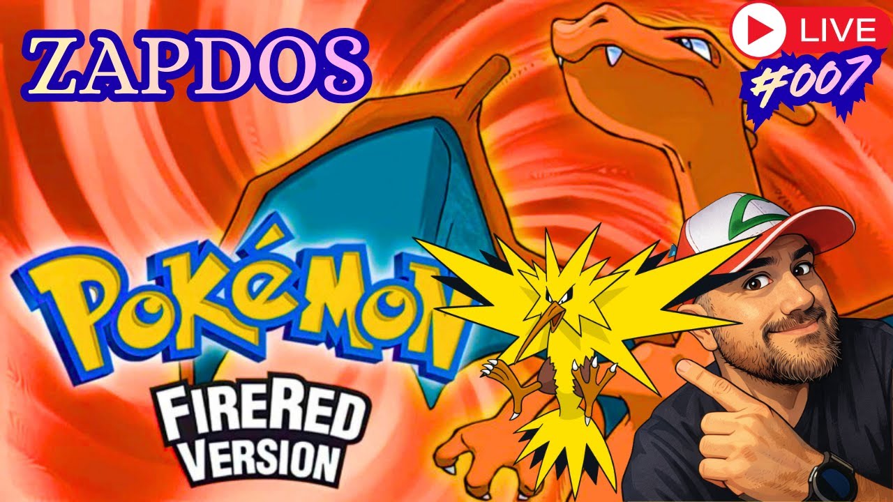 LIVE 007 - POKEMON FIRE RED - TREINANDO PARA A ELITE 4
