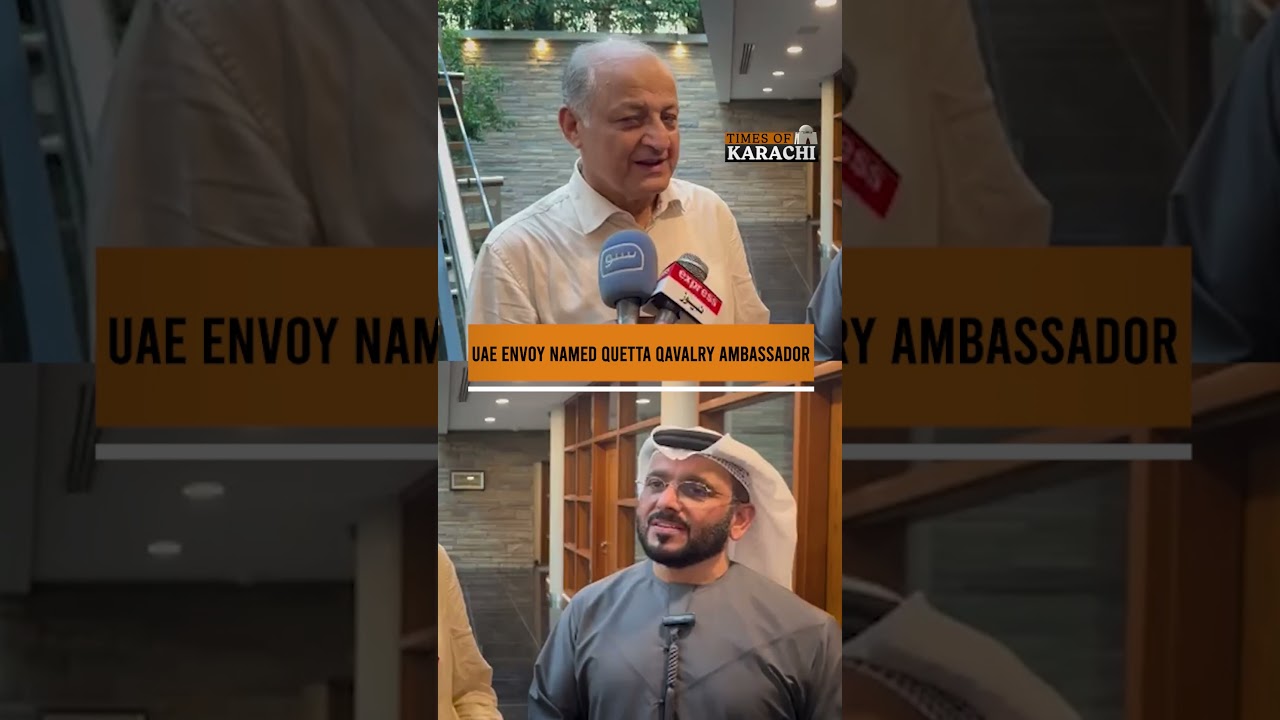 UAE Consul General Bakheet Al Remeithi Becomes Quetta Qavalry&rsquo;s Brand Ambassador