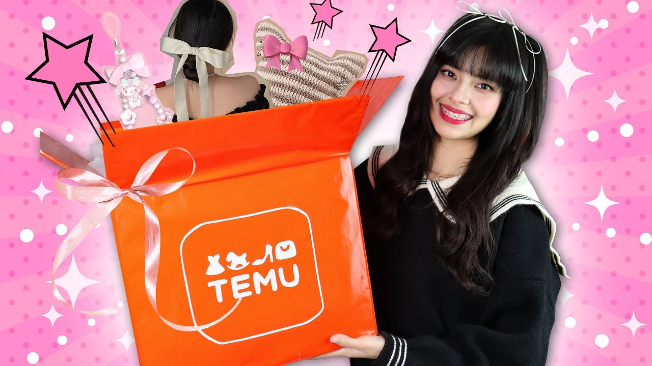 UNBOXING DE TEMU 🧡 *lo que pedí vs lo que recibí 🎀COQUETTE🎀 Y2K*
