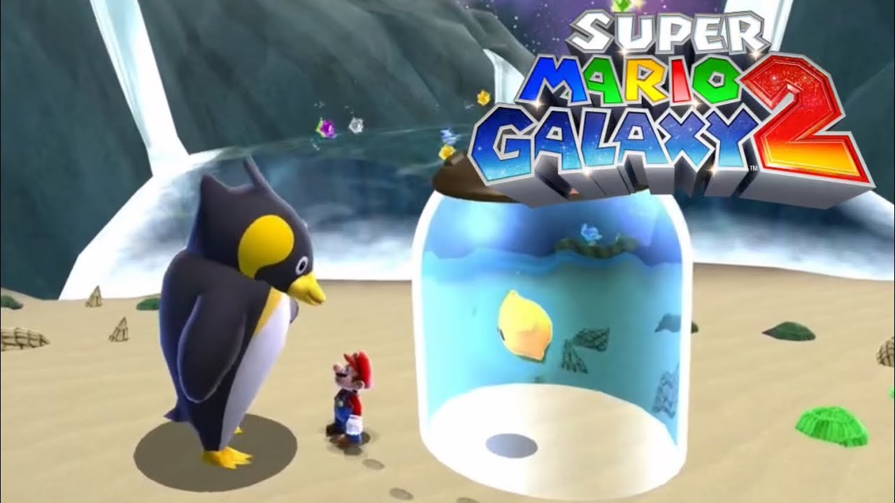 Исследование Космической пещеры — Super Mario Galaxy 2
