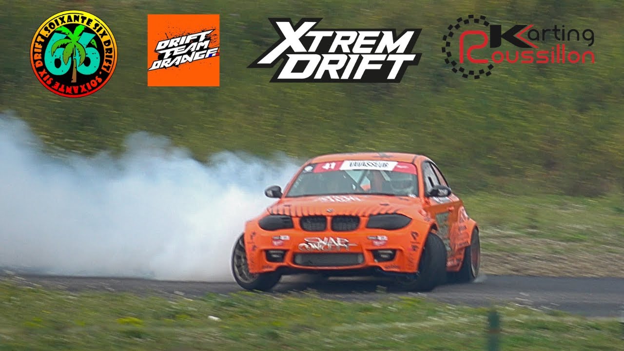 Du drift au circuit du Roussillon - @XtremDrift -  66 Drift - Drift team orange  - Ananas drift
