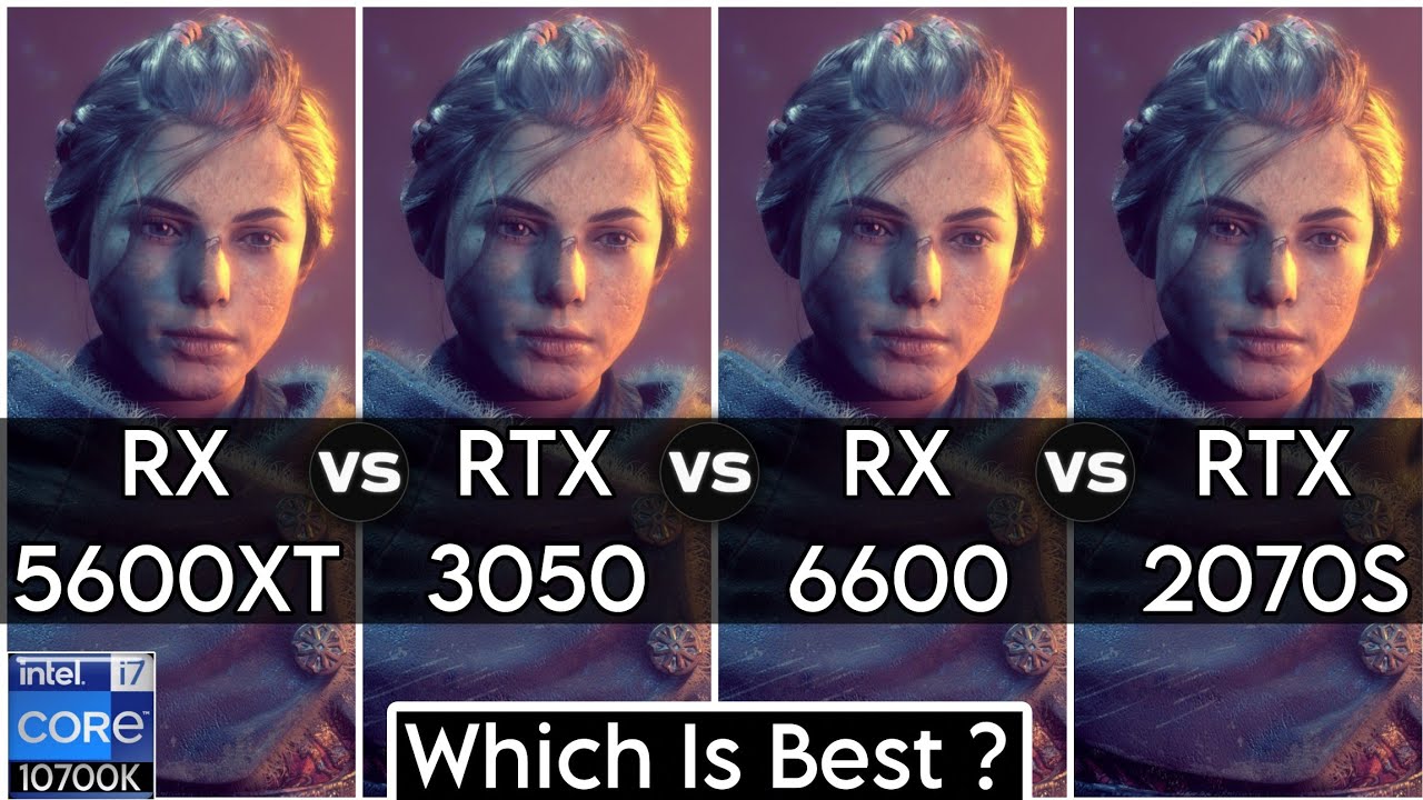 RX 5600 XT vs RTX 3050 vs RX 6600 vs RTX 2070 Super - Which Is Best ?  - I7 10700K
