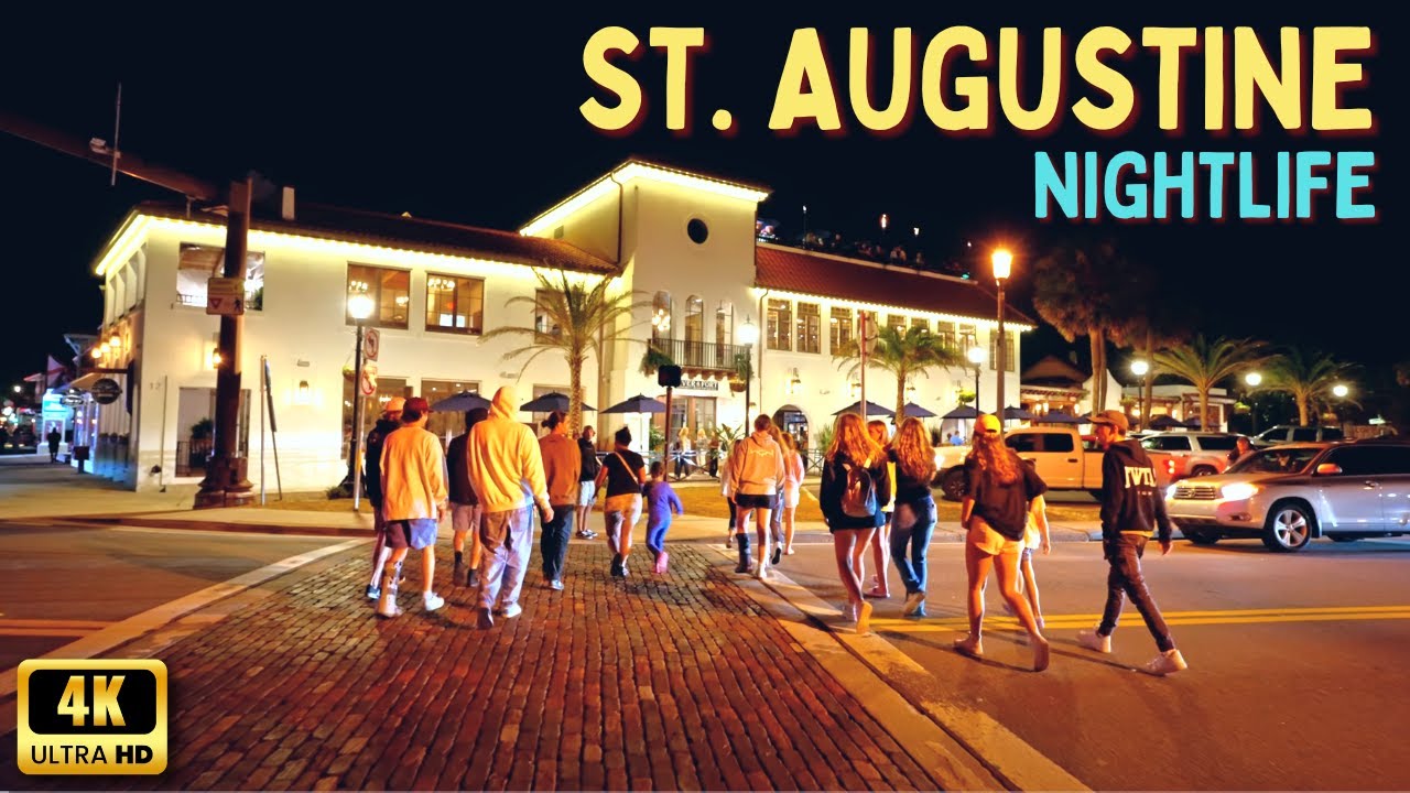 St Augustine Florida, Nightlife in a Beautiful City