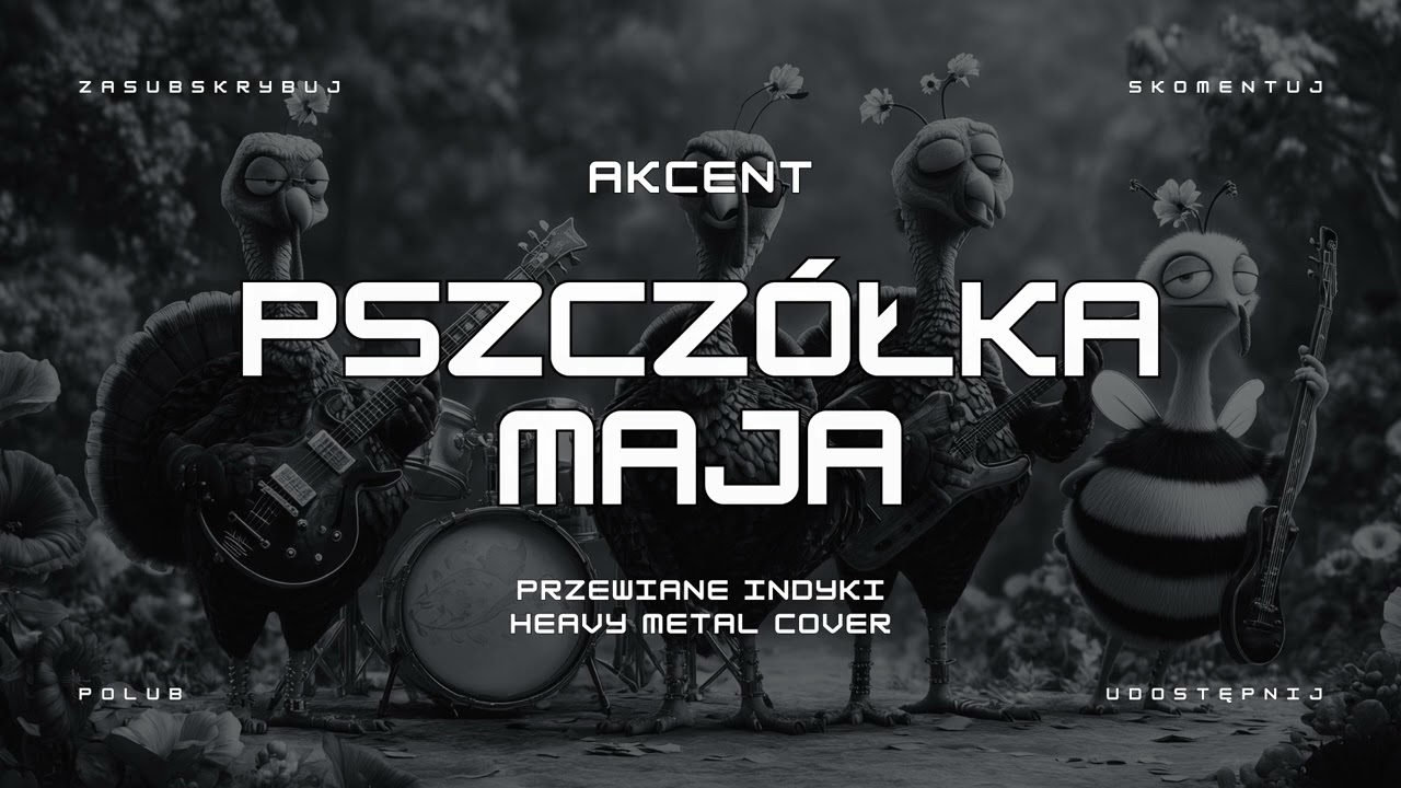 🔥 Akcent - Pszczółka Maja (ale to heavy metal cover) 🦃🤘 HIT