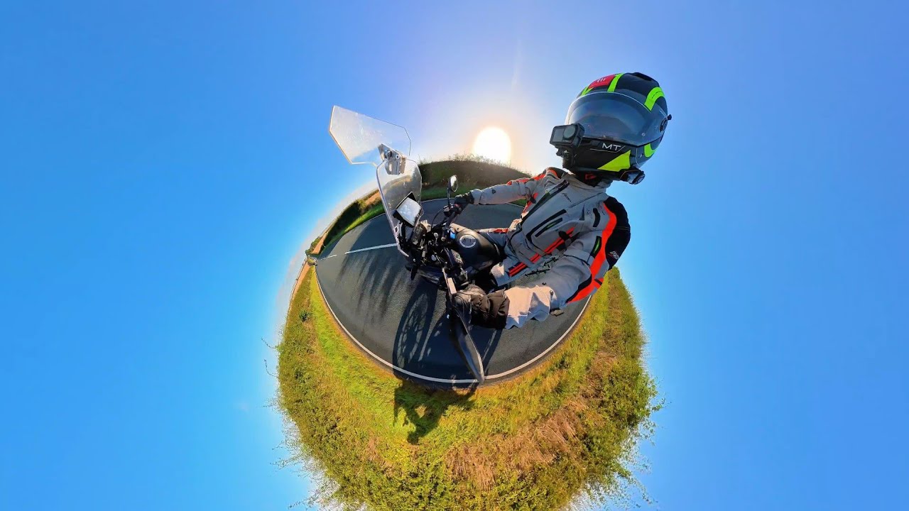 Motorvlog using DJI Osmo 360 and Mic Mini on my Honda CB500x