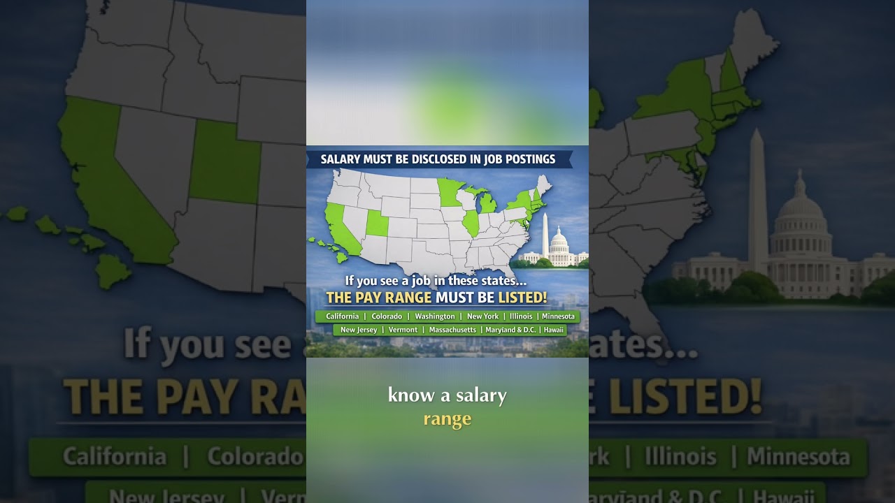 Unlock Higher Salary: Wage Transparency Law Secrets Revealed! #shorts
