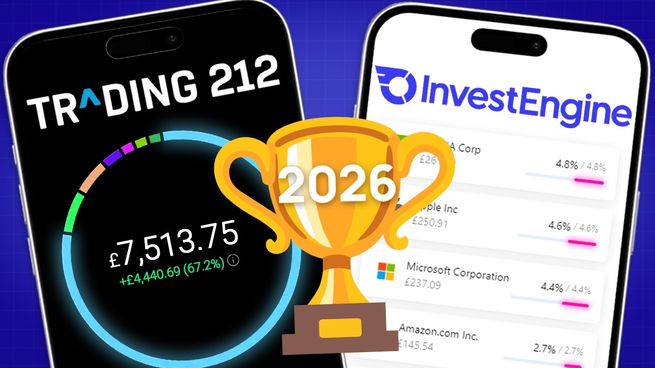 Trading 212 против InvestEngine: что лучше в 2026 году?