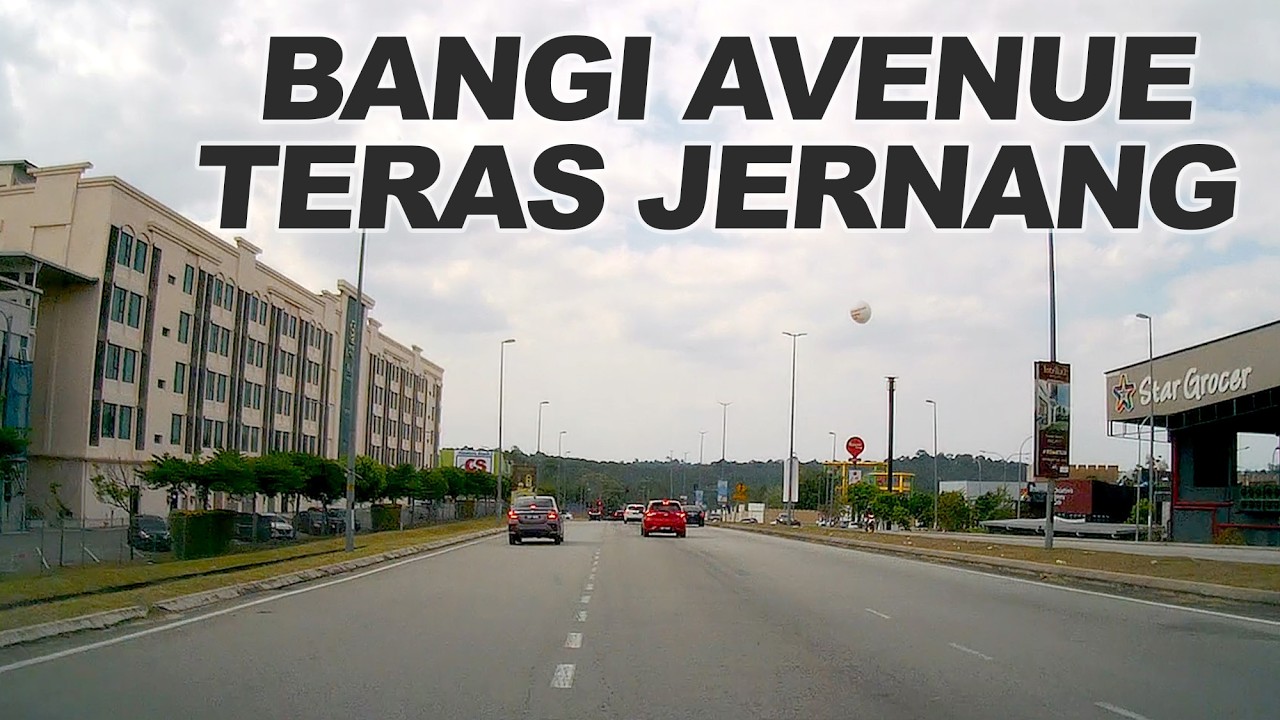 Selangor: Bangi Avenue - Jalan Banting - Jalan Bangi - Teras Jernang - Persiaran Wawasan