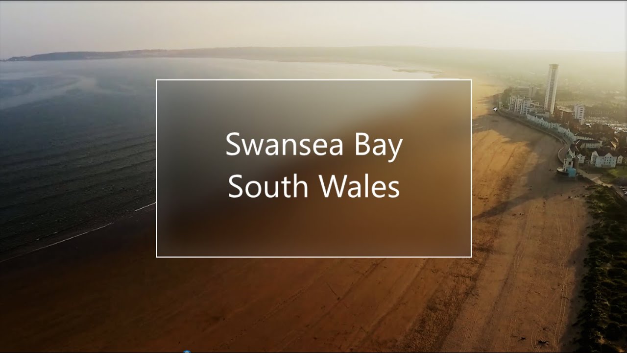 4K Drone Footage - Swansea Bay, South Wales