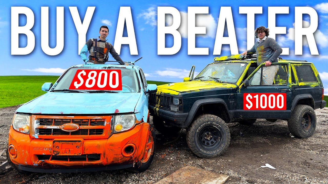 EVERYONE should drive a $1000 beater car