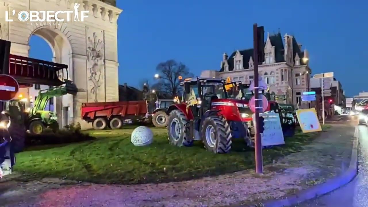 Châlons, une journée de mobilisation forte contre les accords du Mercosur et l’abattage des bêtes.