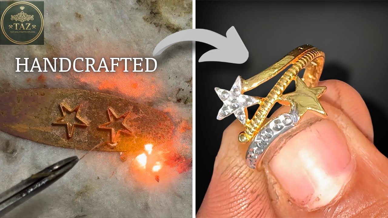 How it's Made: 22k Gold Ring (3 Grams) | Jewelry Craftsmanship
