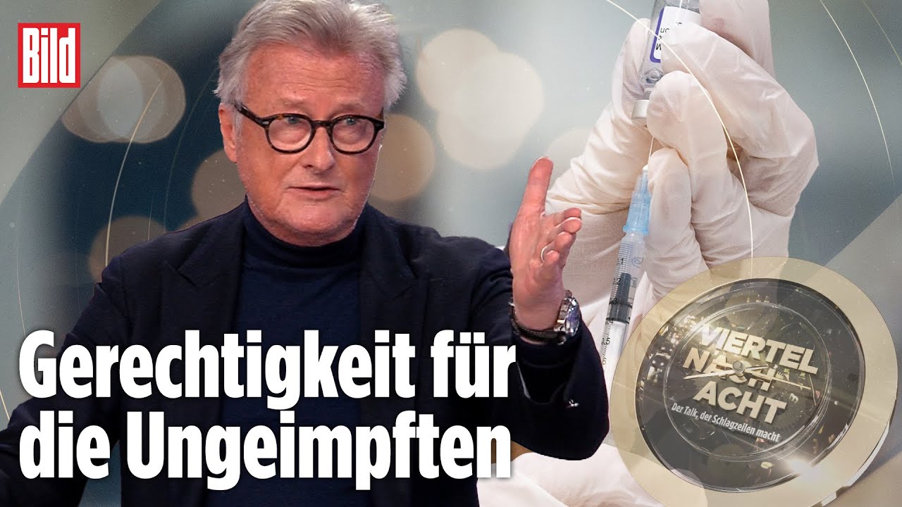 „Ungeimpfte sind keine Randfiguren“ | Hans-Ulrich Jörges bei Viertel nach Acht