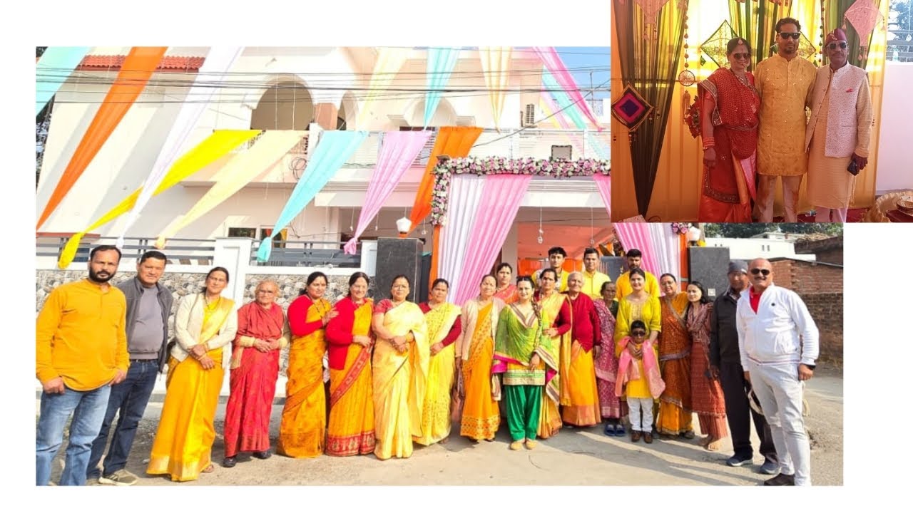 Saurabh ki Haldi ceremony  vlog ...