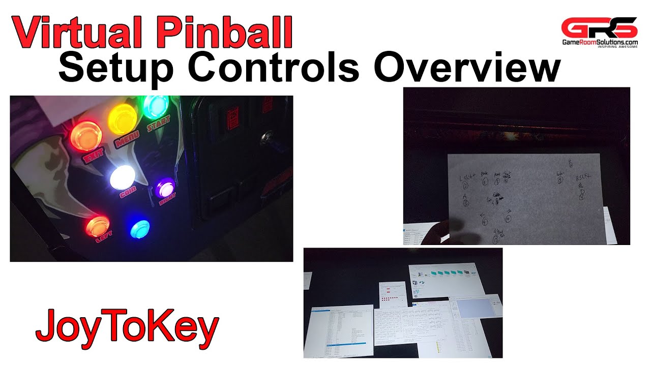 Virtual Pinball - Controls Setup Overview