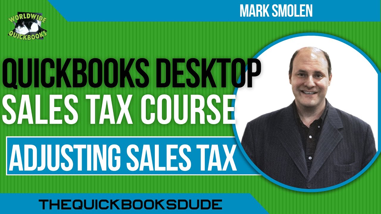 Как настроить налог с продаж в QuickBooks Desktop