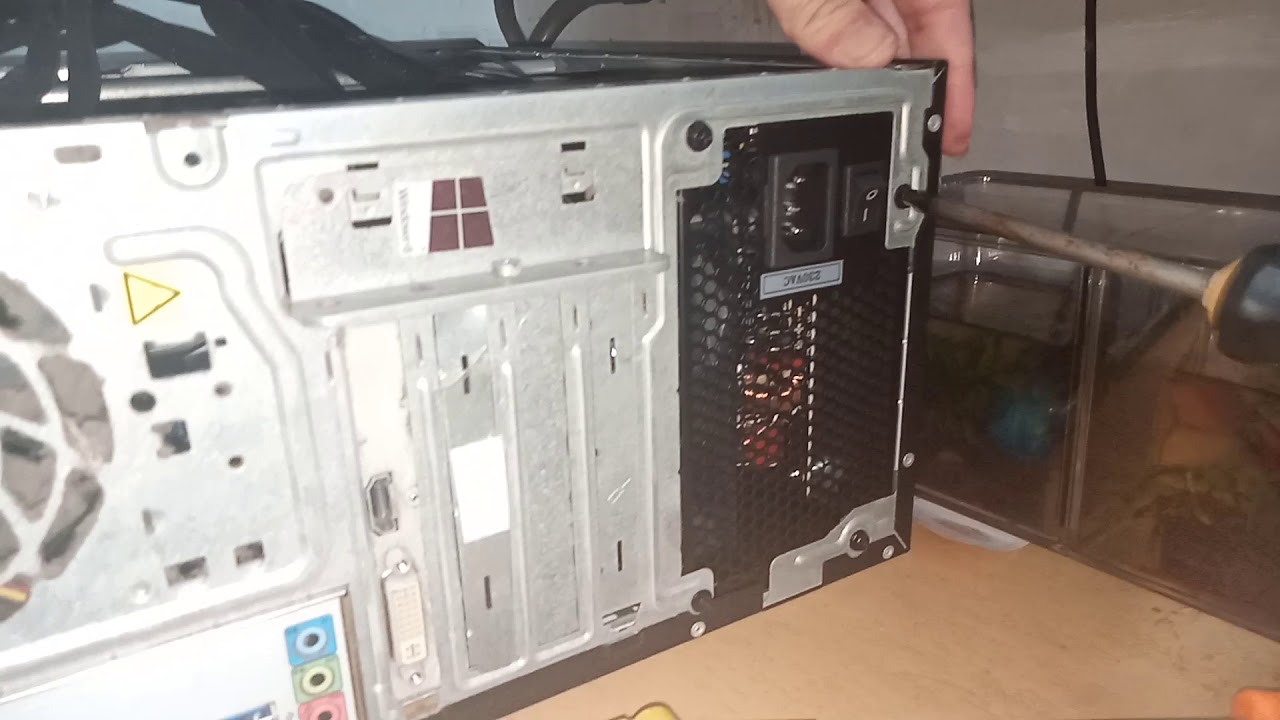8 Year old HP pavilion 500-130 PC upgrading Power Supply from 300W to 500W